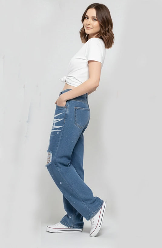 MoonLit dust Jeans