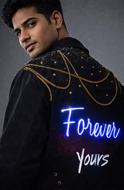 ChainFlex Hand Painted Custom LED Couple Jacket Set