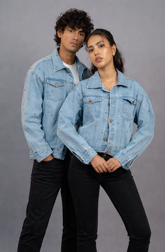 StudStorm Denim Jacket