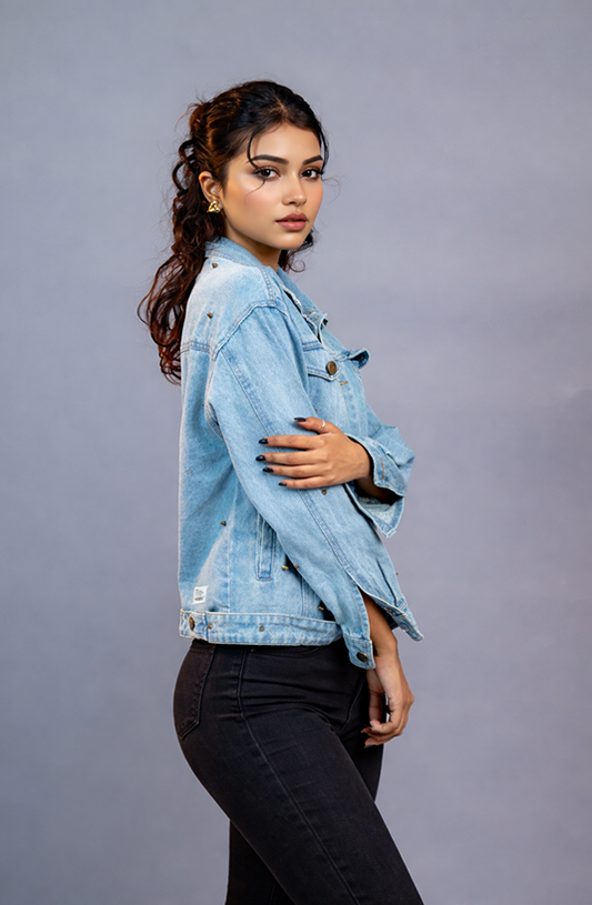 StudStorm Denim Jacket
