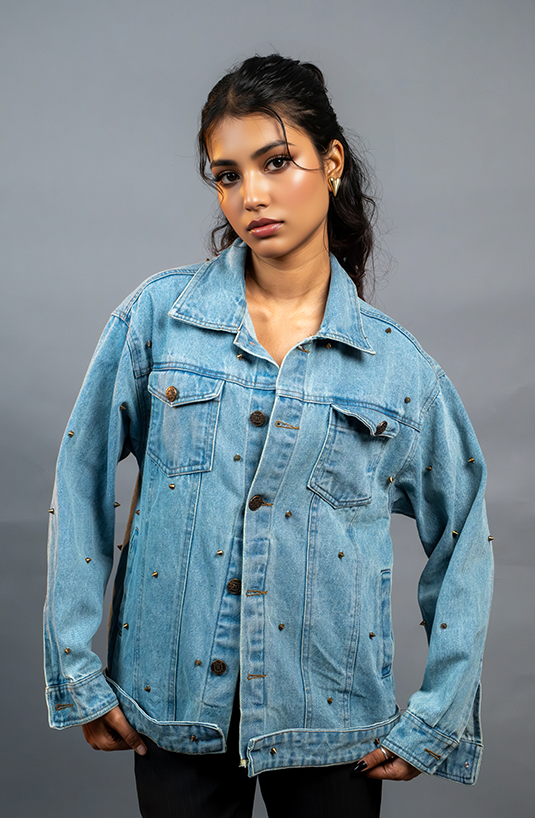 StudStorm Denim Jacket