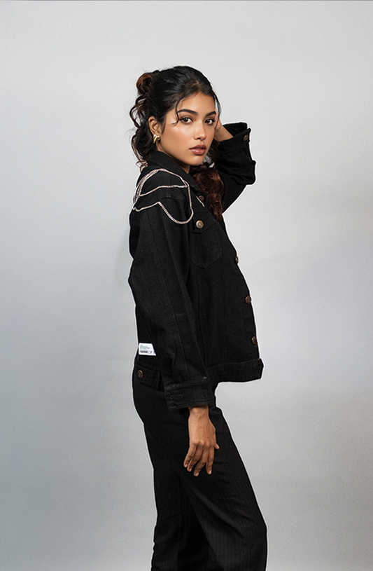 ChainFlex Denim Jacket