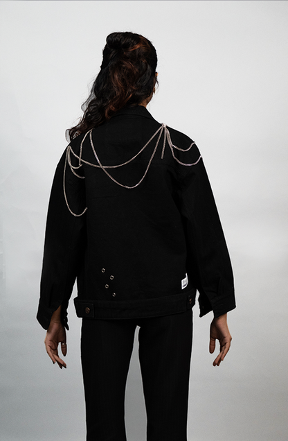 ChainFlex Denim Jacket