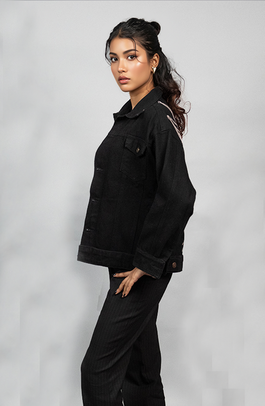 ChainFlex Denim Jacket