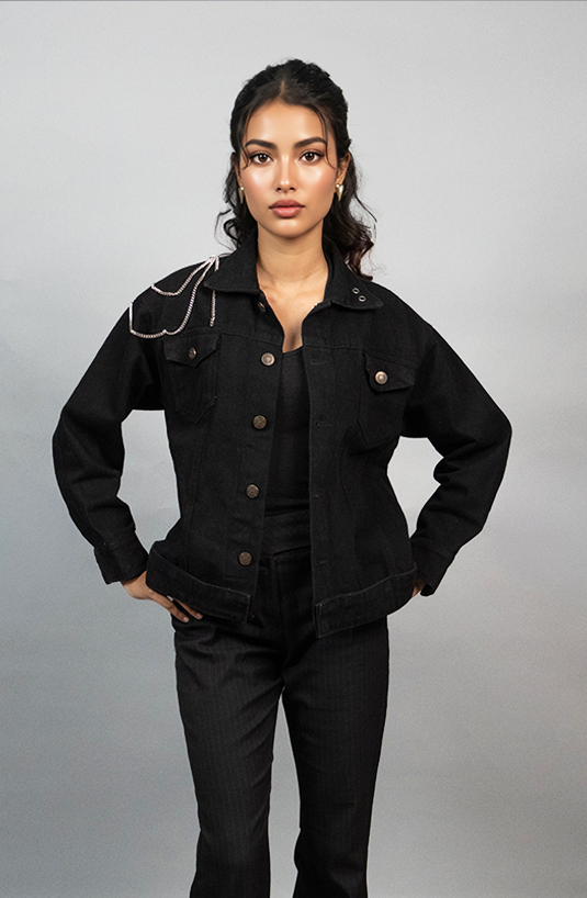 ChainFlex Denim Jacket