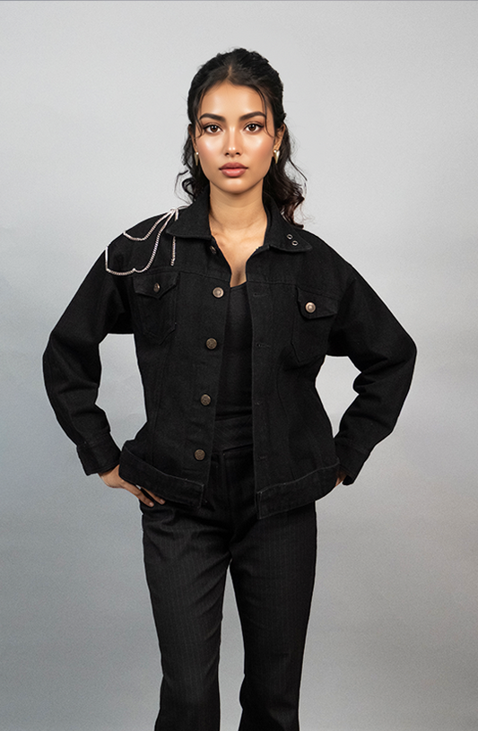 ChainFlex Denim Jacket