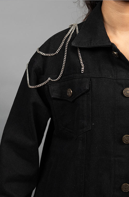 ChainFlex Denim Jacket