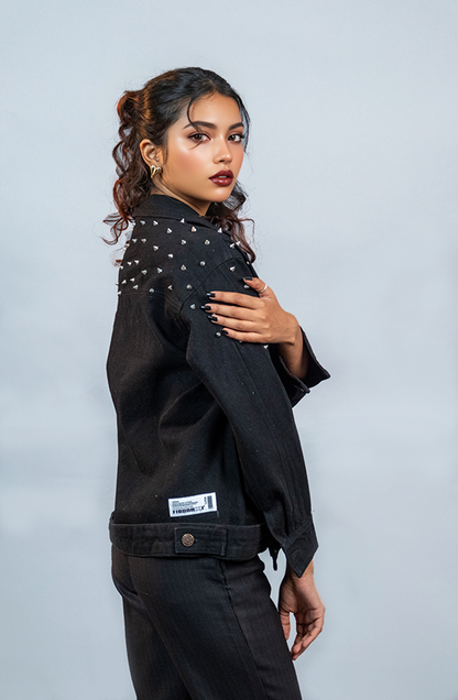 SilverEdge Denim Jacket