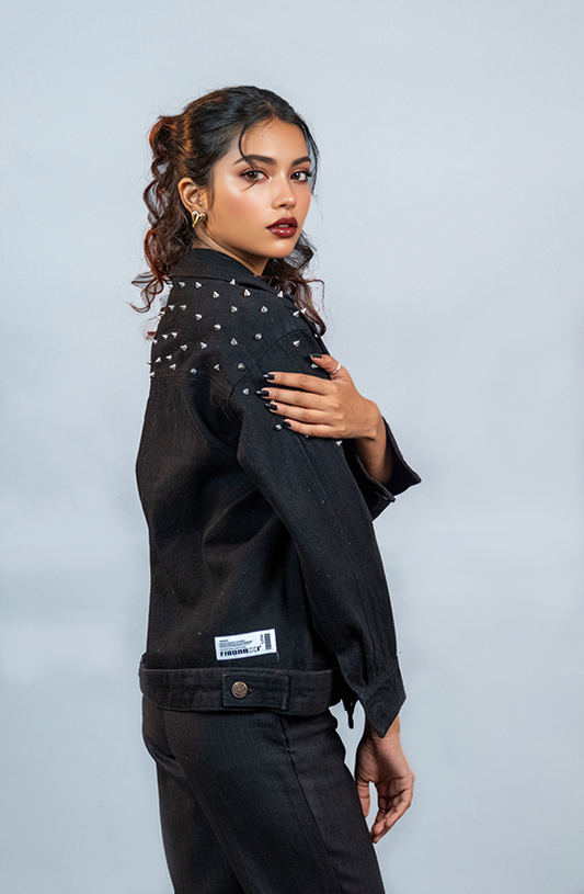 SilverEdge Denim Jacket