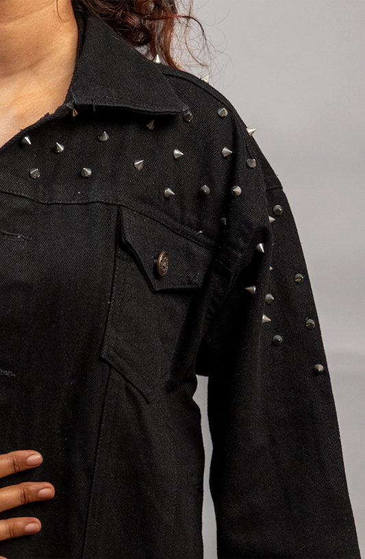 SilverEdge Denim Jacket