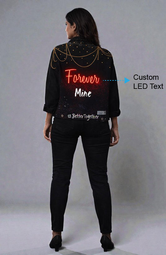 ChainFlex Hand Painted Custom LED Couple Jacket Set