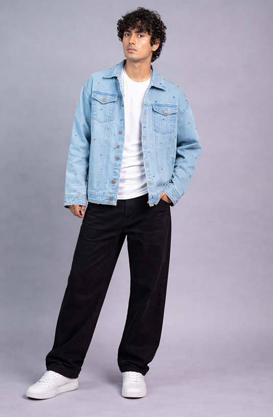 StudStorm Denim Jacket