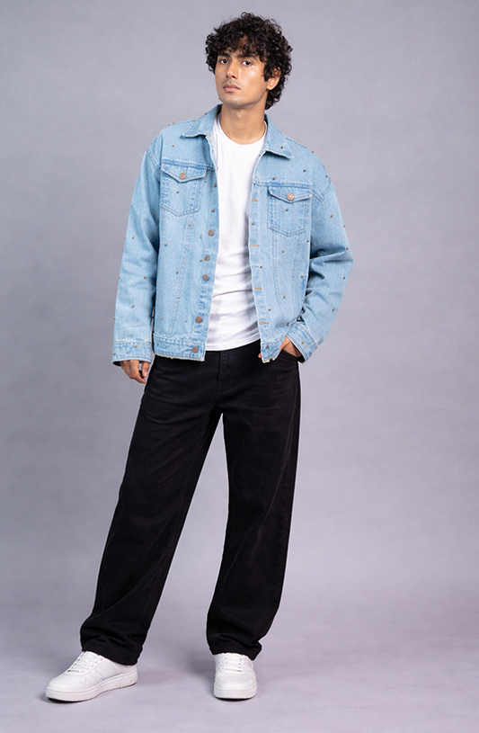 StudStorm Denim Jacket