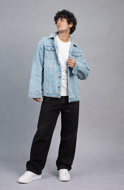 StudStorm Denim Jacket