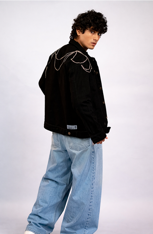 ChainFlex Denim Jacket
