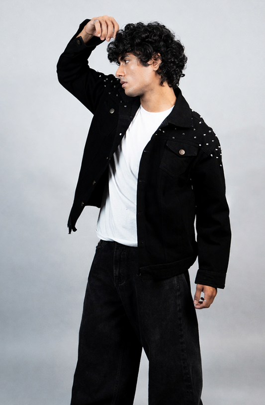 SilverEdge Denim Jacket